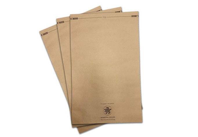Kraft Paper Mailers Bags ( Plastic Free )
